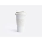 Bernardaud Nomad mug 16 oz Ecume, Limoges porcelain, on a white background