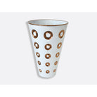 Bernardaud Vase H. 14.6", Limoges porcelain, Olivier Gagnère collection, on a white background