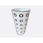 Bernardaud Vase H. 14.6", Limoges porcelain, Olivier Gagnère collection, on a white background