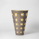 Bernardaud Vase H. 14.8", Limoges porcelain, Olivier Gagnère collection, on a white background