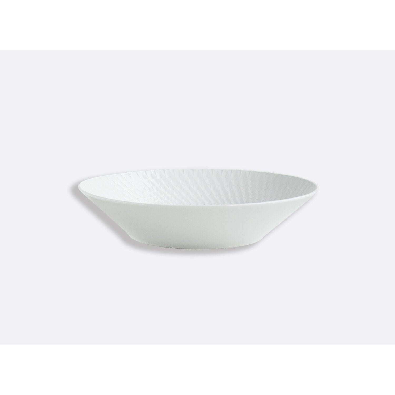 Bernardaud Open vegetable bowl 9.6" 27 oz Twist, Limoges porcelain, detail view
