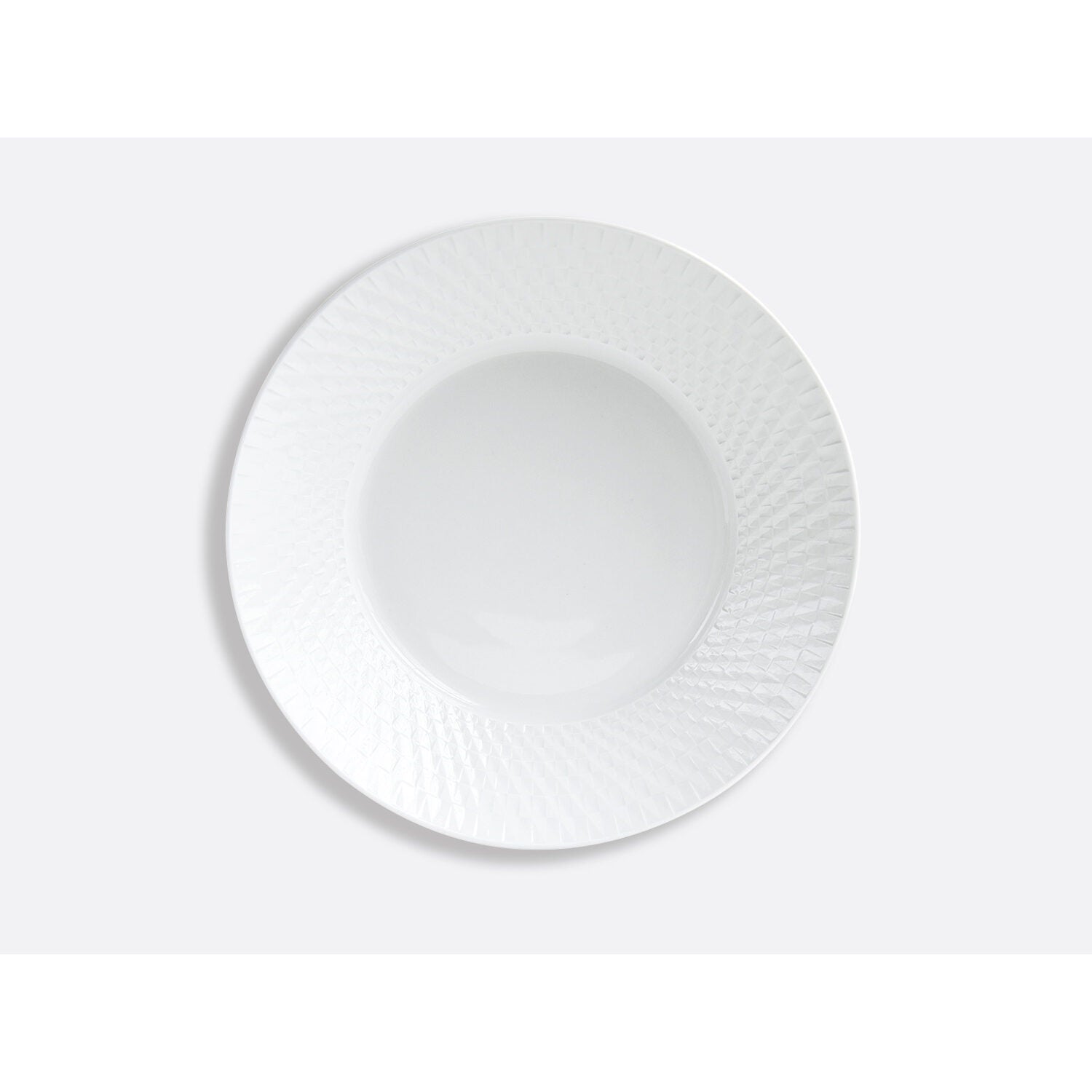 Bernardaud Open vegetable bowl 9.6" 27 oz Twist, Limoges porcelain, on a white background