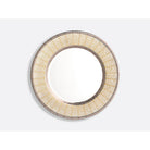 Bernardaud Dinner plate 10.5", Limoges porcelain, OR D'azur collection, on a white background