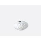 Bernardaud Organic shape small vase in bisque porcelain H. 2.4", Limoges porcelain, Vases collection, detail view