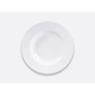 Bernardaud Rim soup 9.5", Limoges porcelain, Organza collection, on a white background