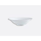 Bernardaud Salad bowl 34 oz, Limoges porcelain, Organza collection, on a white background