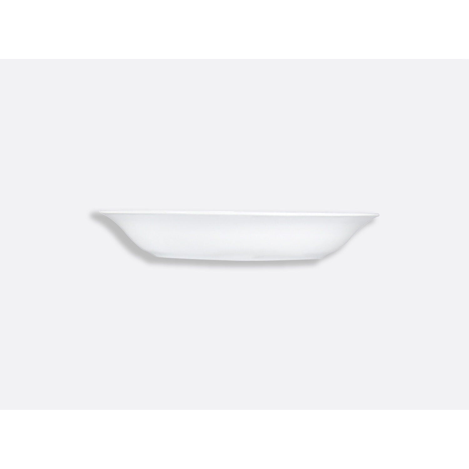 Bernardaud Deep round dish 12", Limoges porcelain, Origine collection, detail view