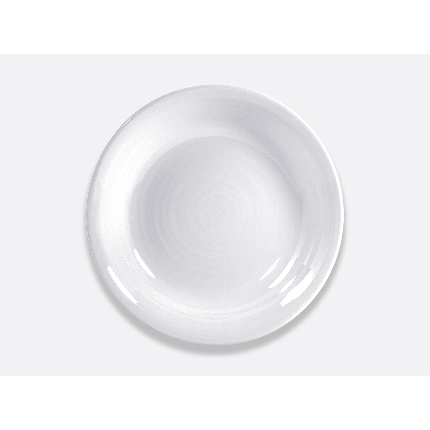 Bernardaud Deep round dish 12", Limoges porcelain, Origine collection, on a white background