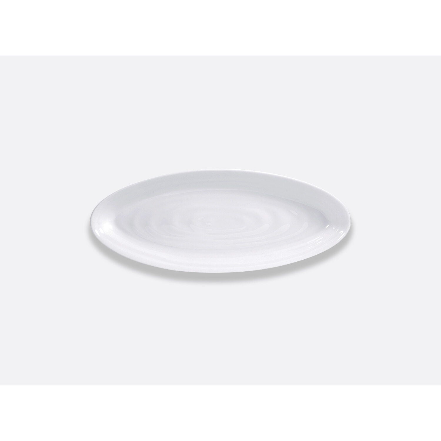 Bernardaud Oblong coupe 11", Limoges porcelain, Origine collection, on a white background