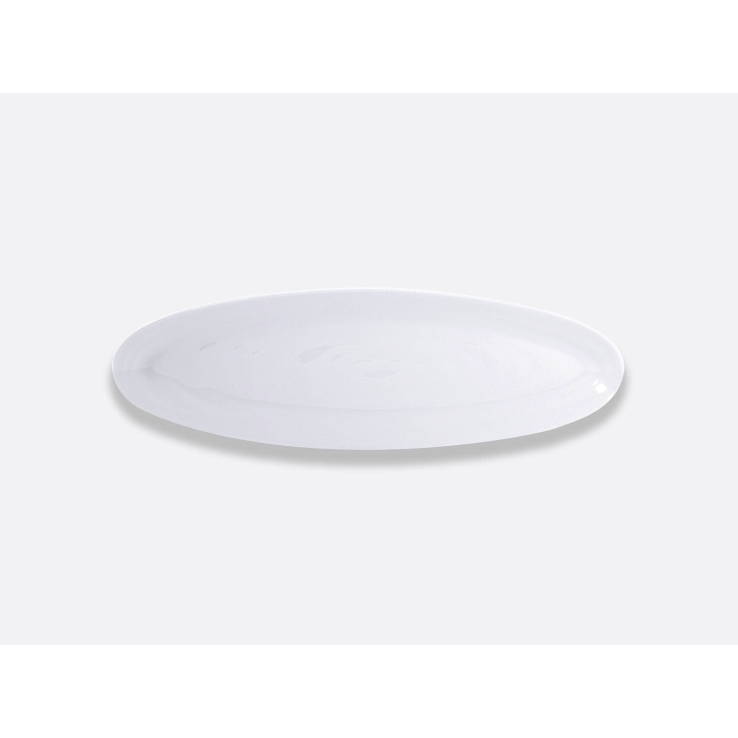 Bernardaud Oblong coupe 17", Limoges porcelain, Origine collection, on a white background