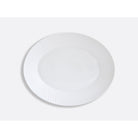 Bernardaud Oval platter 15" Twist, Limoges porcelain, on a white background