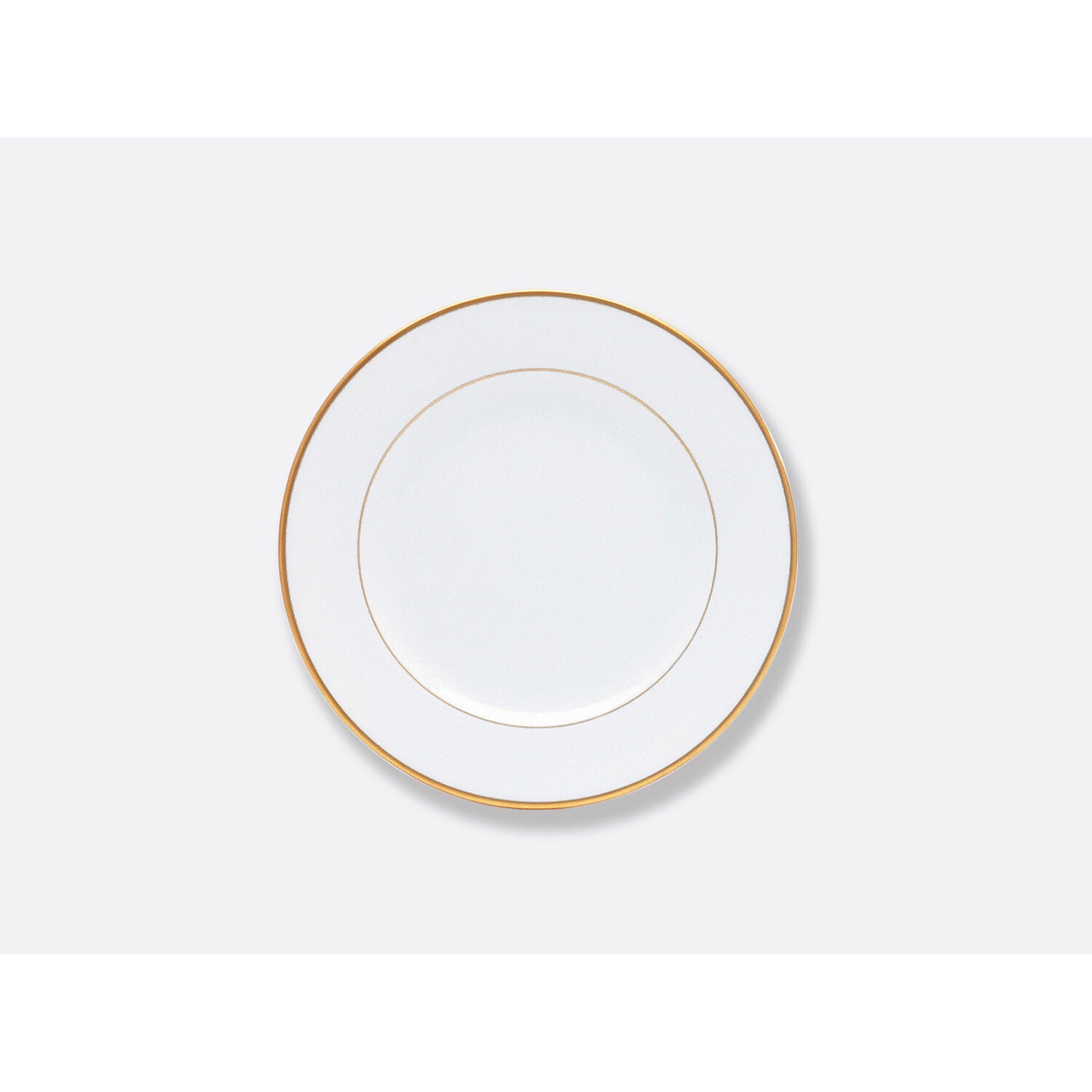 Bernardaud Bread and butter plate 6.3", Limoges porcelain, Palmyre collection, on a white background