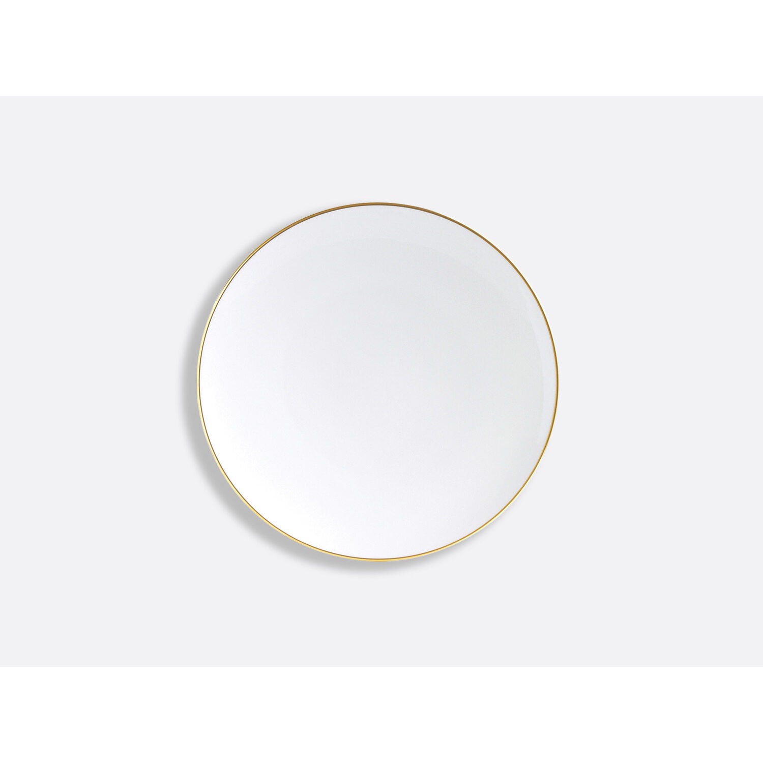 Bernardaud Coupe bread and butter plate 6.5", Limoges porcelain, Palmyre collection, on a white background