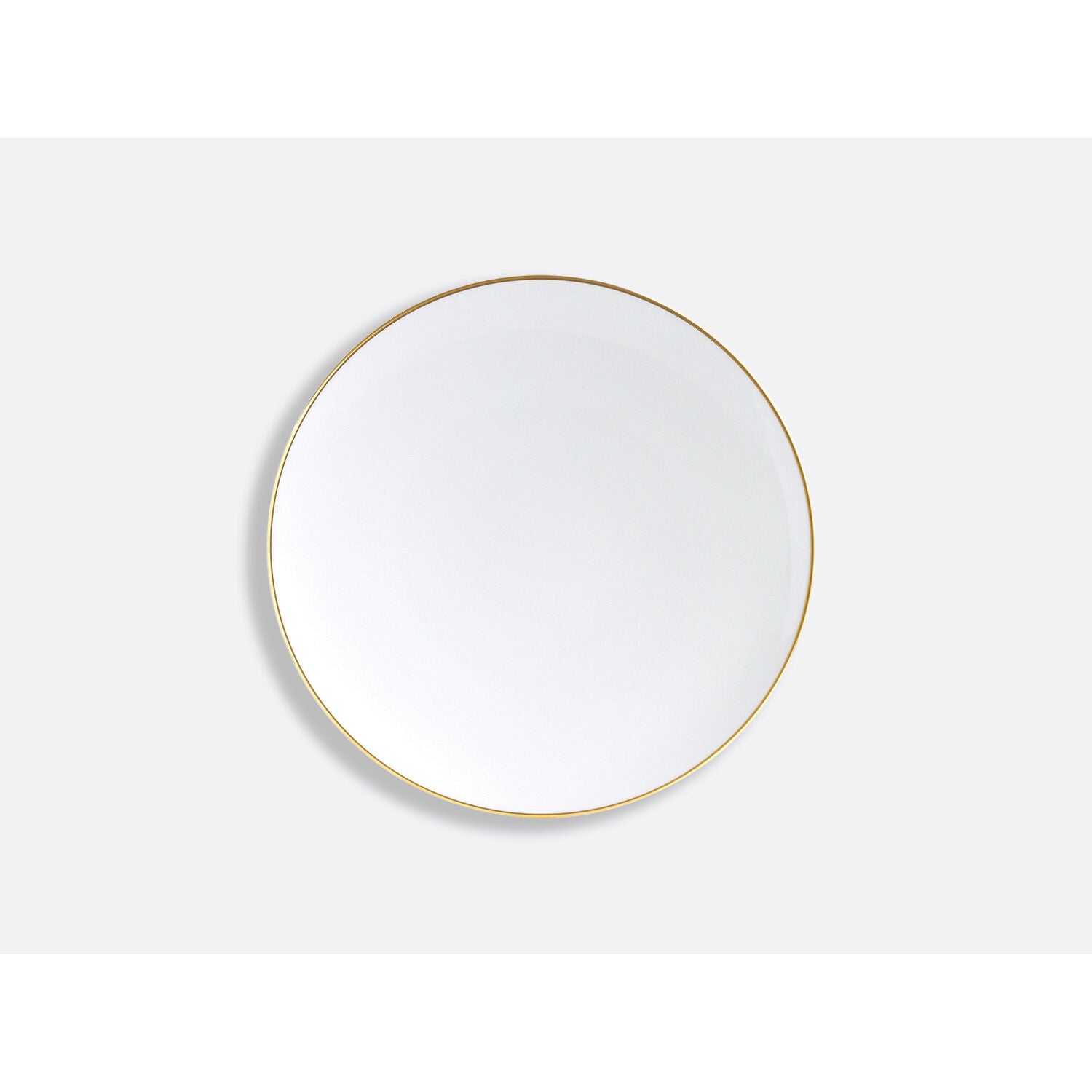 Bernardaud Coupe salad plate 8.5", Limoges porcelain, Palmyre collection, on a white background