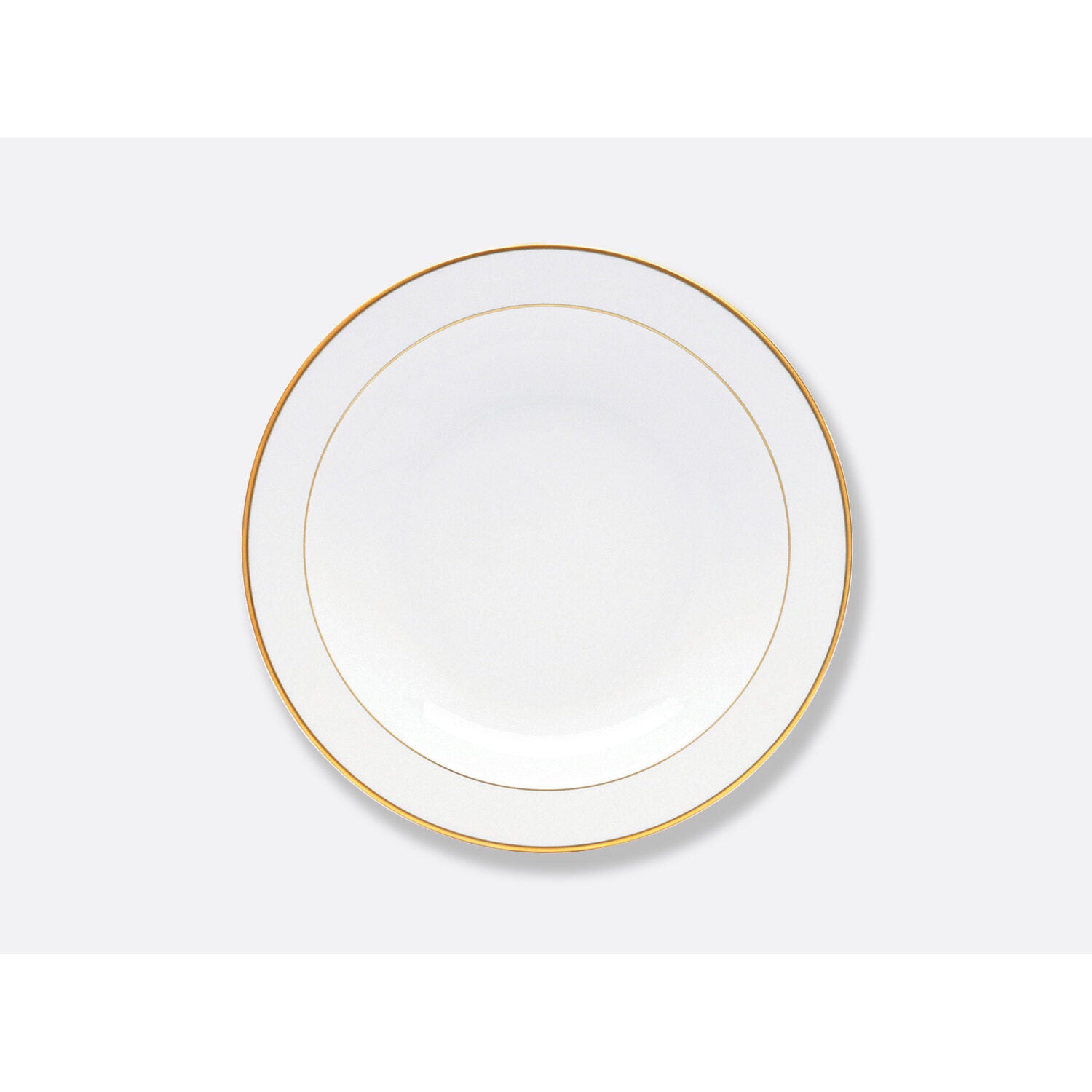 Bernardaud Deep round dish 11.5", Limoges porcelain, Palmyre collection, on a white background