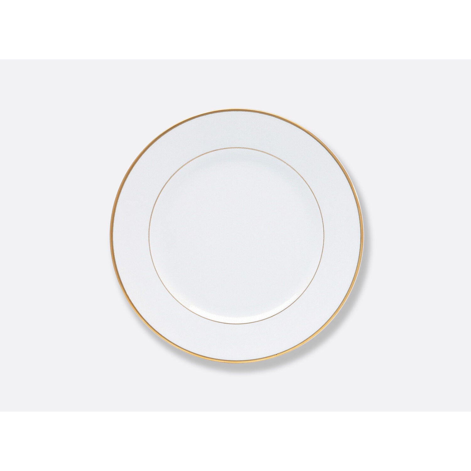 Bernardaud Dinner plate 10.5", Limoges porcelain, Palmyre collection, on a white background