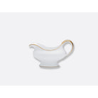 Bernardaud Gravy boat 8.5 oz, Limoges porcelain, Palmyre collection, on a white background