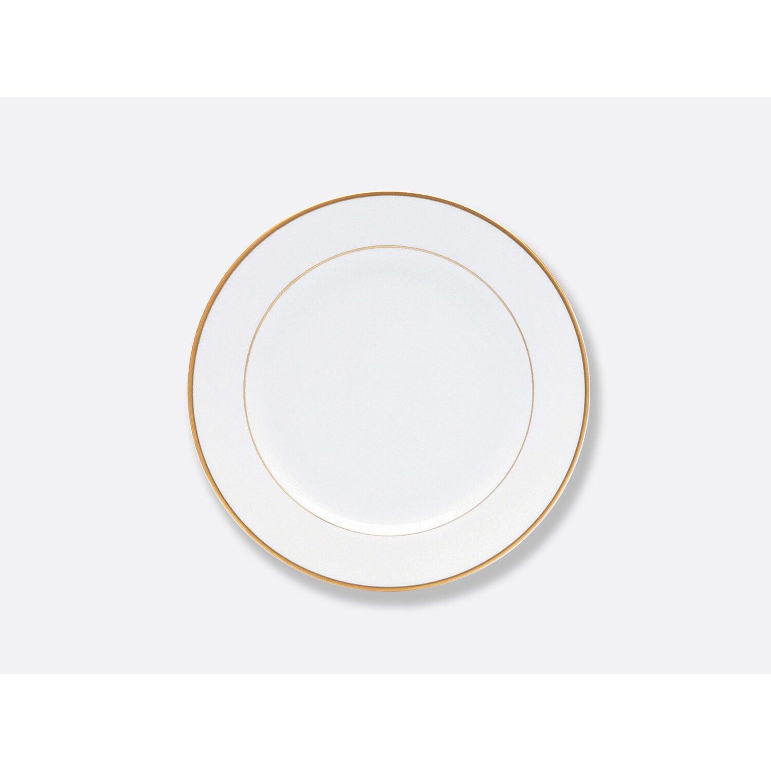 Bernardaud Salad plate 8.5", Limoges porcelain, Palmyre collection, on a white background