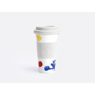 Bernardaud Nomad mug 16 oz Parler Seul, Limoges porcelain, Parler Seul - Joan Miró collection, on a white background