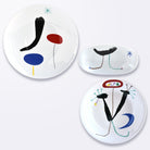 Bernardaud Tableware set for twelve (100 numbered pieces), Limoges porcelain, Parler Seul - Joan Miró collection, detail view