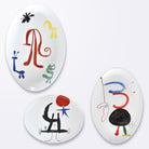 Bernardaud Tableware set for twelve (100 numbered pieces), Limoges porcelain, Parler Seul - Joan Miró collection, detail view