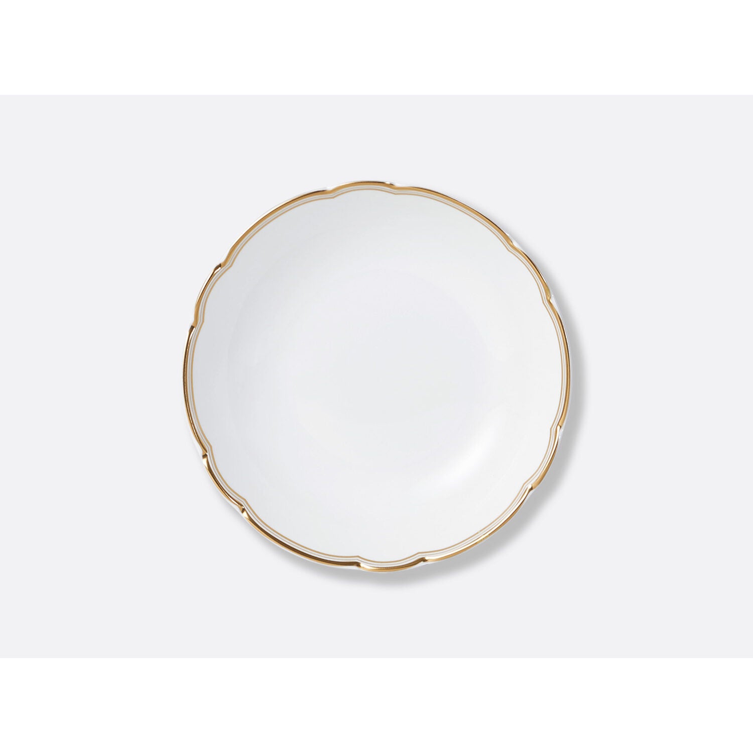 Bernardaud Coupe soup 7.5", Limoges porcelain, Pompadour collection, on a white background