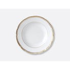 Bernardaud Rim soup 9", Limoges porcelain, Pompadour collection, on a white background