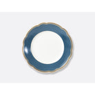 Bernardaud Salad plate Bleu 8.5" in Blue, Limoges porcelain, Pompadour collection, on a white background