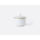 Bernardaud Sugar bowl 9 oz, Limoges porcelain, Pompadour collection, on a white background