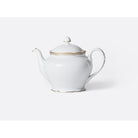 Bernardaud Teapot 25.4 oz, Limoges porcelain, Pompadour collection, on a white background
