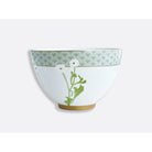 Bernardaud Deep salad bowl 140 oz 10.5", Limoges porcelain, Praiana collection, detail view