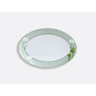 Bernardaud Oval platter 15", Limoges porcelain, Praiana collection, on a white background