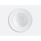 Bernardaud Rim soup 9" Twist, Limoges porcelain, on a white background