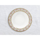 Bernardaud Deep round dish 11.5", Limoges porcelain, Roseraie collection, on a white background