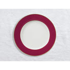 Bernardaud Service plate 11.6", Limoges porcelain, Roseraie collection, on a white background