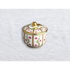 Bernardaud Sugar pot 6.5 oz, Limoges porcelain, Roseraie collection, on a white background