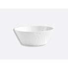 Bernardaud Salad bowl 9.5" Twist, Limoges porcelain, on a white background