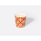 Bernardaud Tumbler 3.5" + candle home fragrance 200 gr, Limoges porcelain, Scented Candle Tumblers collection, on a white background