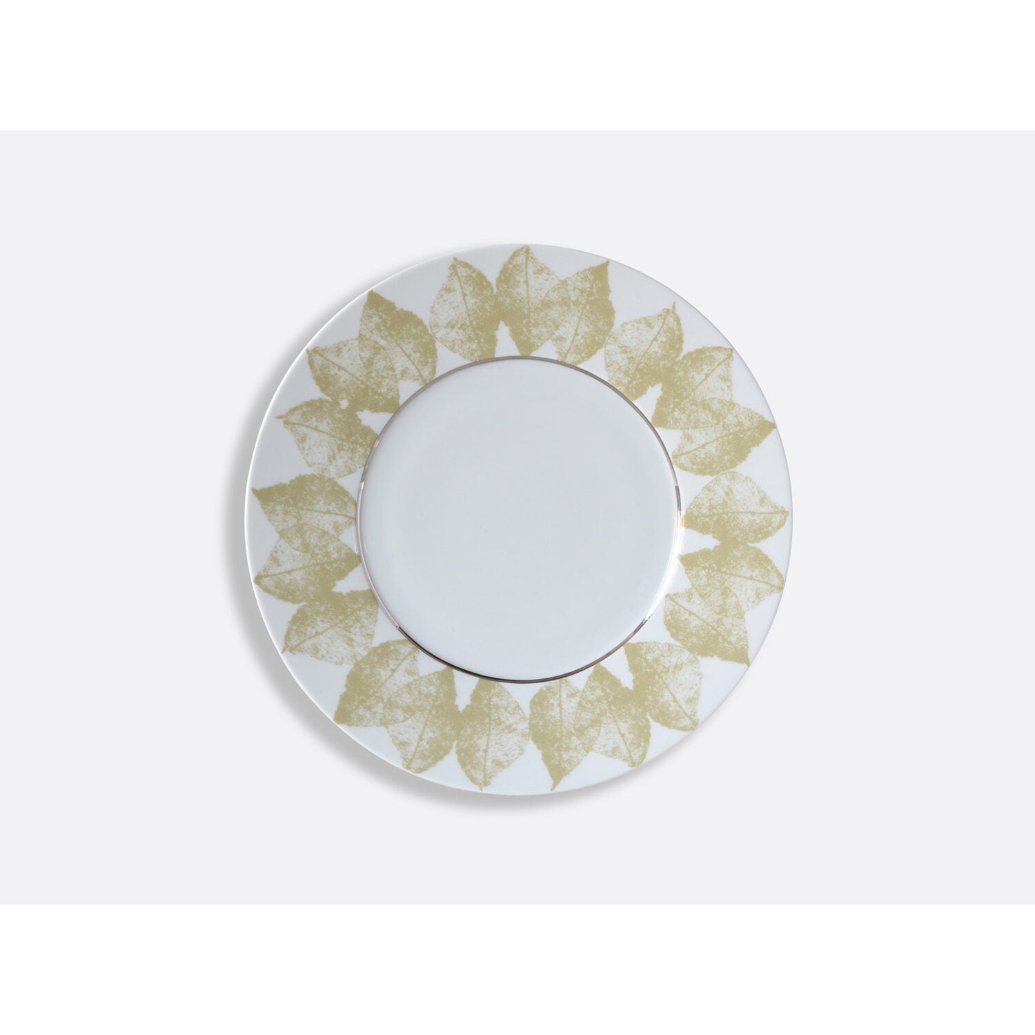 Bernardaud Gift box set of assorted dessert plates 8.5", Limoges porcelain, Silva collection, detail view