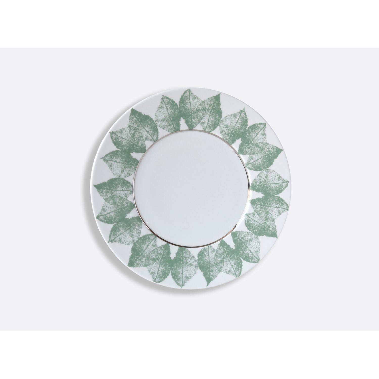 Bernardaud Gift box set of assorted dessert plates 8.5", Limoges porcelain, Silva collection, detail view