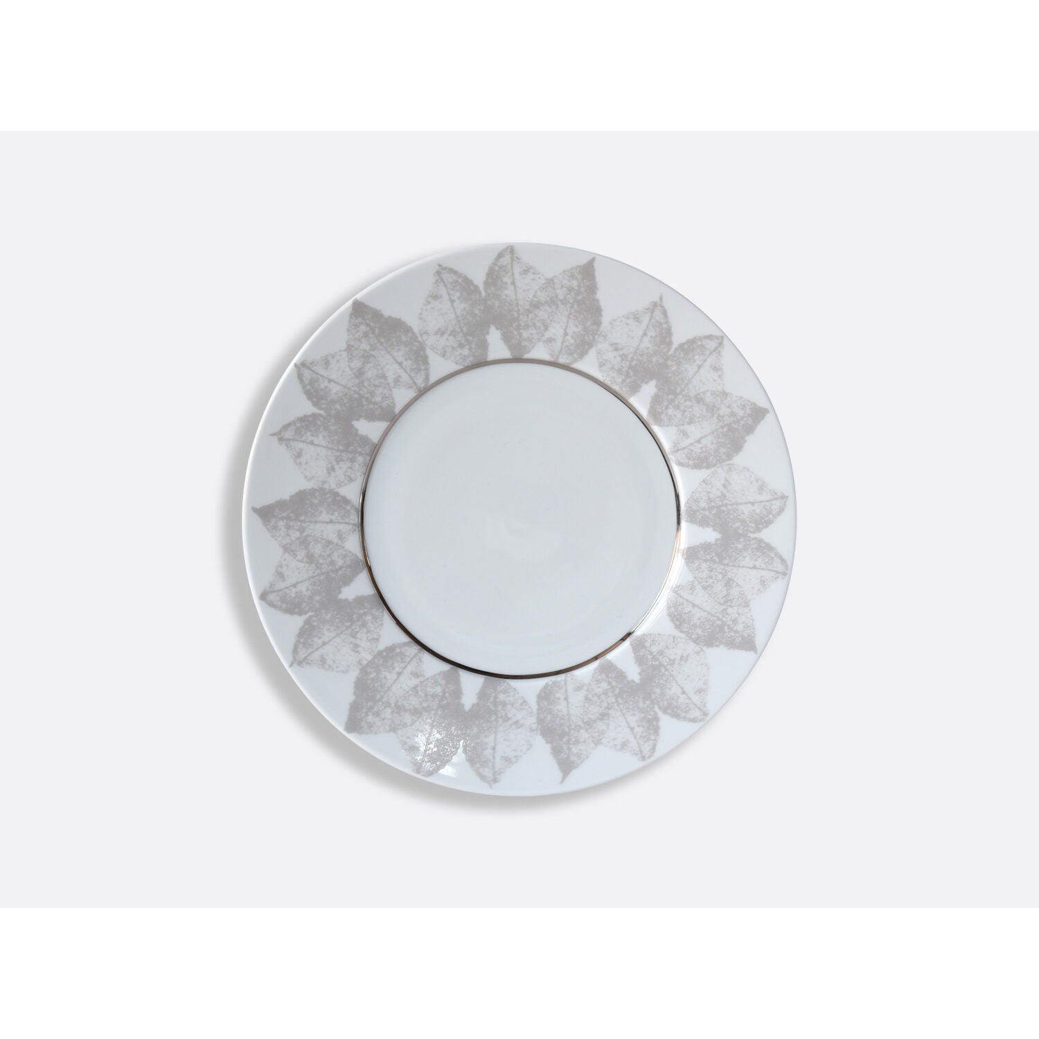Bernardaud Gift box set of assorted dessert plates 8.5", Limoges porcelain, Silva collection, detail view