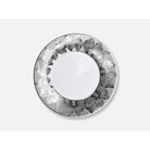 Bernardaud Platinum salad plate 8.5", Limoges porcelain, Silva collection, on a white background