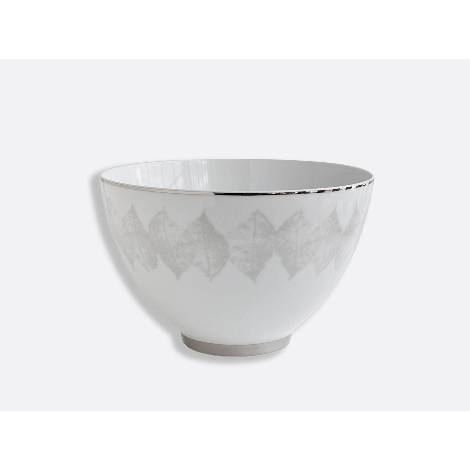 Bernardaud Salad bowl 10", Limoges porcelain, Silva collection, on a white background