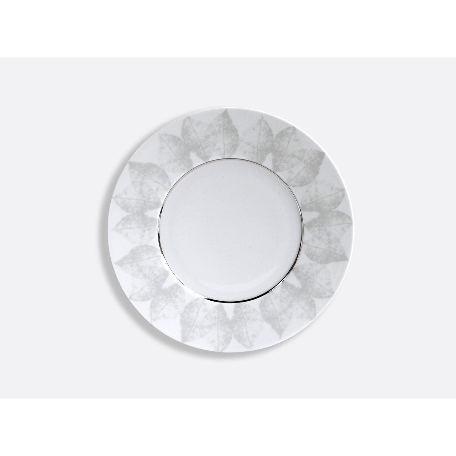 Bernardaud Salad plate 8.5", Limoges porcelain, Silva collection, on a white background