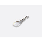 Bernardaud Chinese spoon 6", Limoges porcelain, Sol collection, on a white background