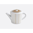 Bernardaud Hot beverage server H. 5.9", Limoges porcelain, Sol collection, on a white background
