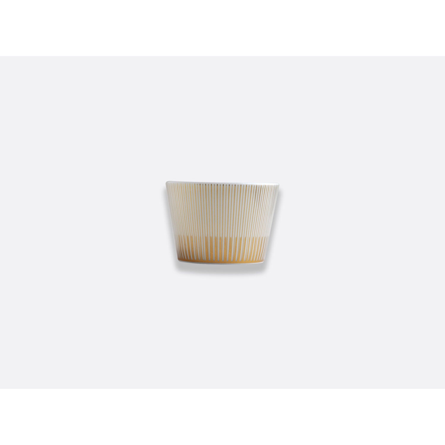 Bernardaud Medium tumbler 4.5 oz 3", Limoges porcelain, Sol collection, on a white background