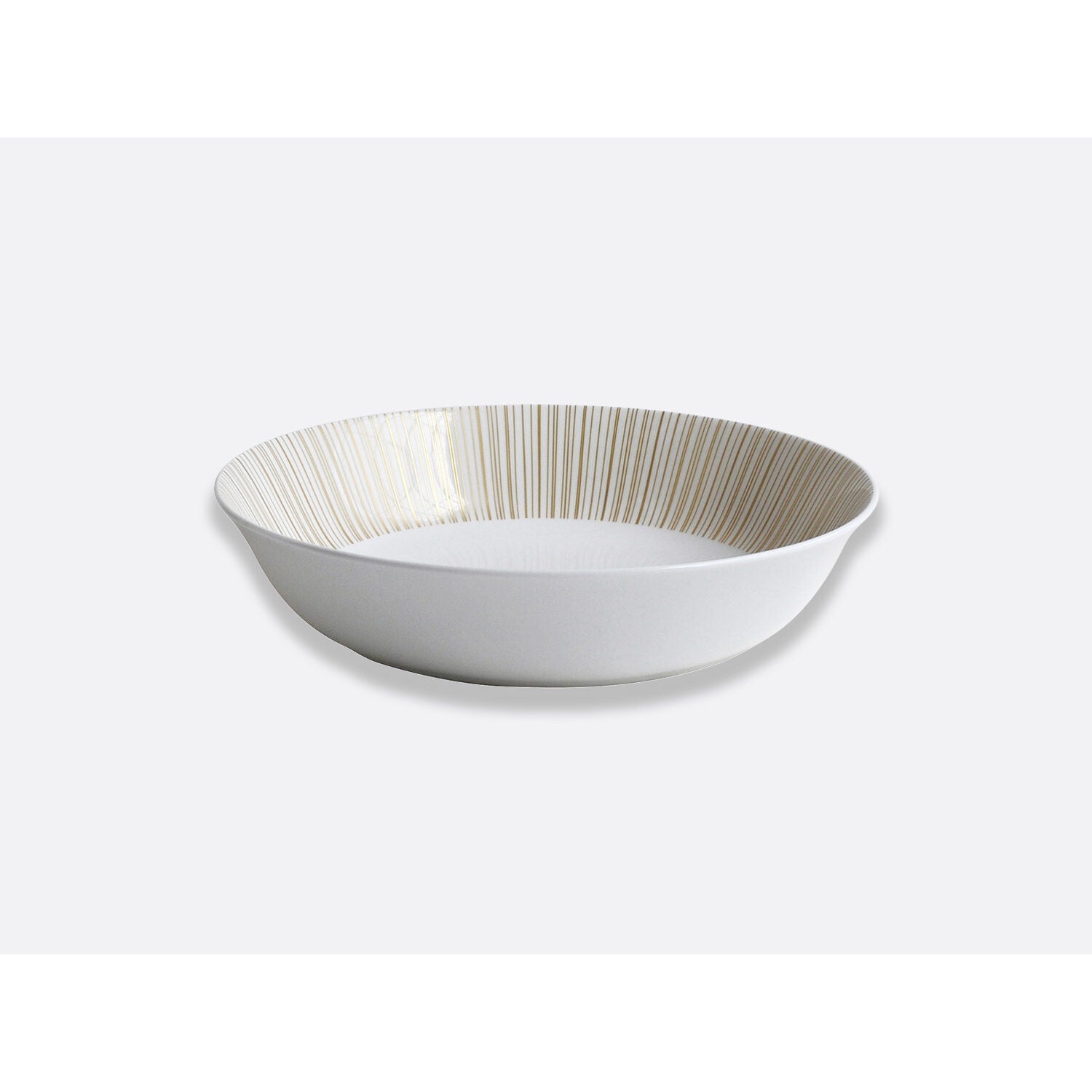 Bernardaud Open vegetable bowl 9.5", Limoges porcelain, Sol collection, on a white background