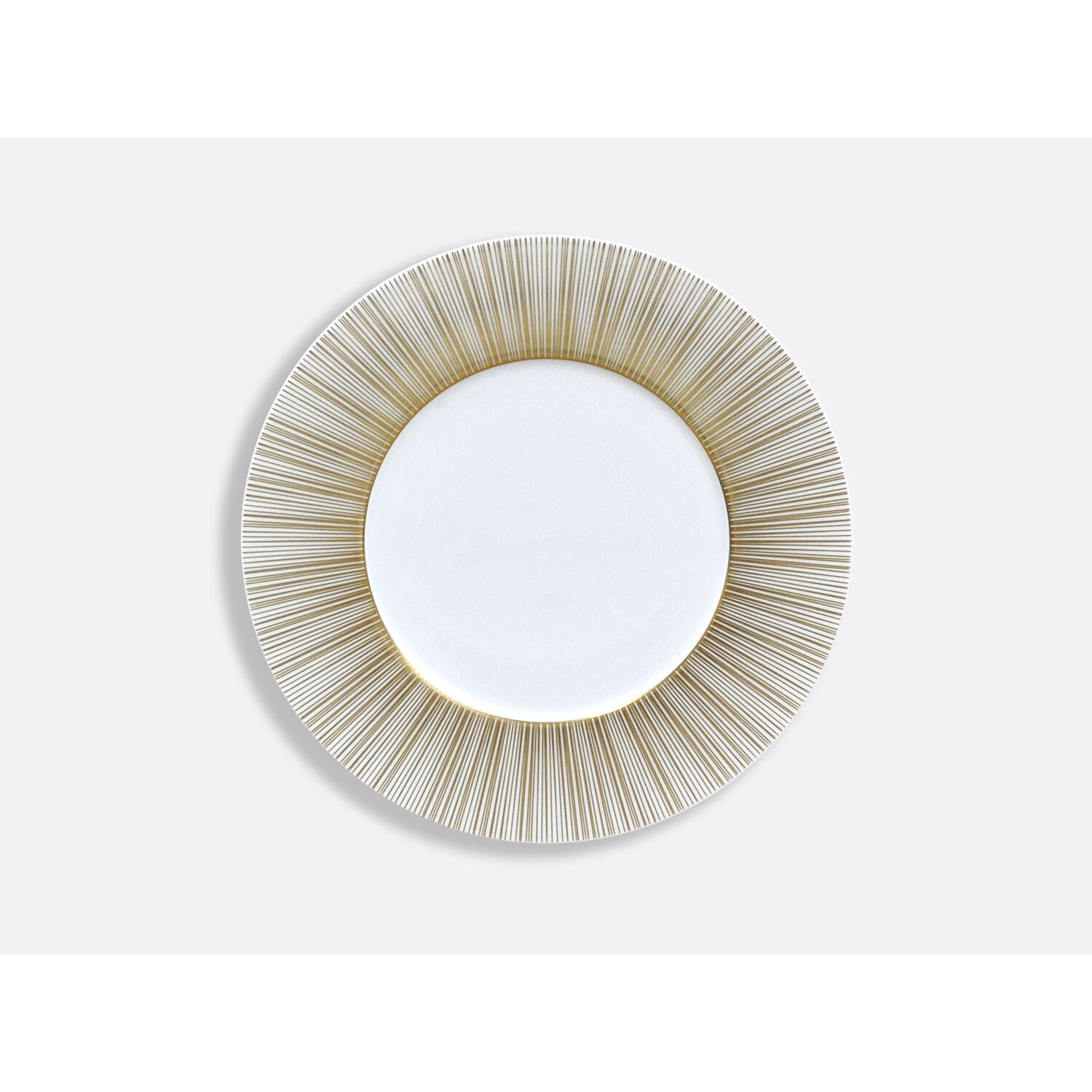 Bernardaud Salad plate 8.5", Limoges porcelain, Sol collection, on a white background