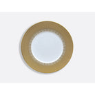 Bernardaud Service plate 12.2", Limoges porcelain, Sol collection, on a white background